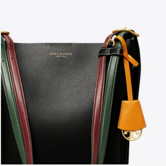 Tory Burch Perry Leather Bucket Bag. NWT - Picture 4 of 12